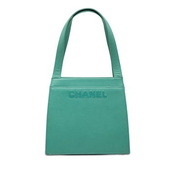 Lambskin Logo Tote