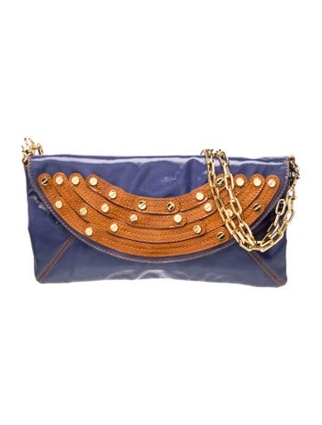 Tory Burch Patent Leather Top Handle Bag