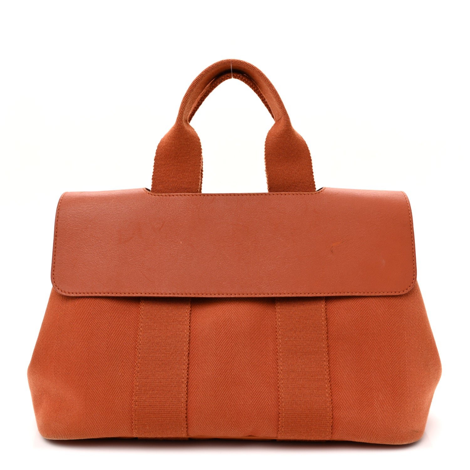 Hermes Toile Swift Valparaiso Tote PM Potiron