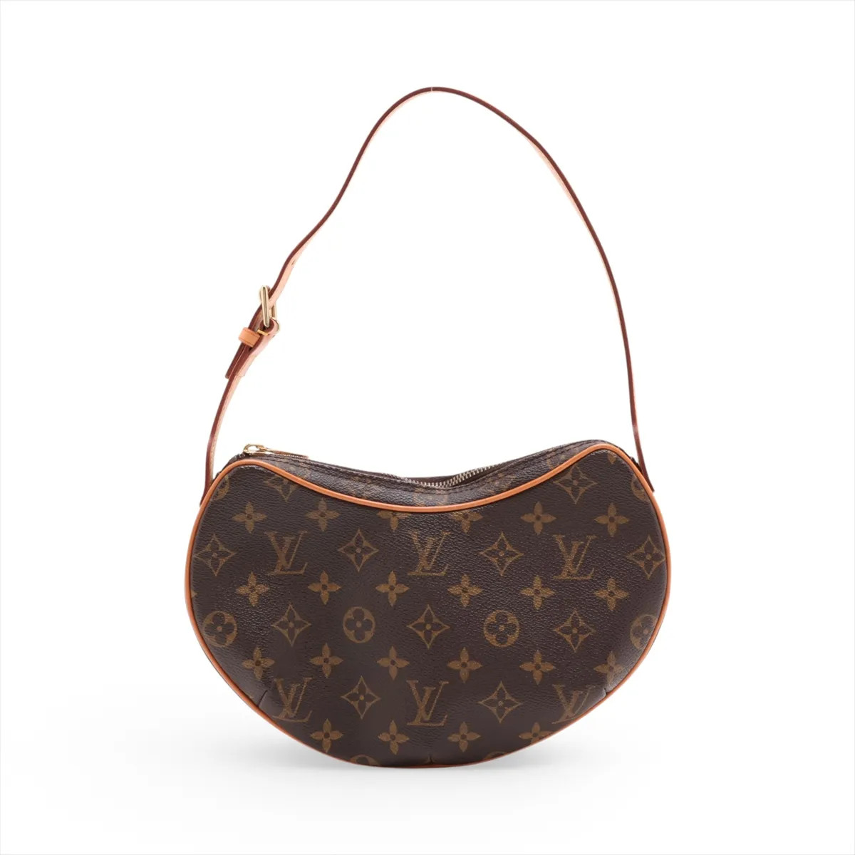 Louis Vuitton Monogram Pochette croissants M51510 Brown