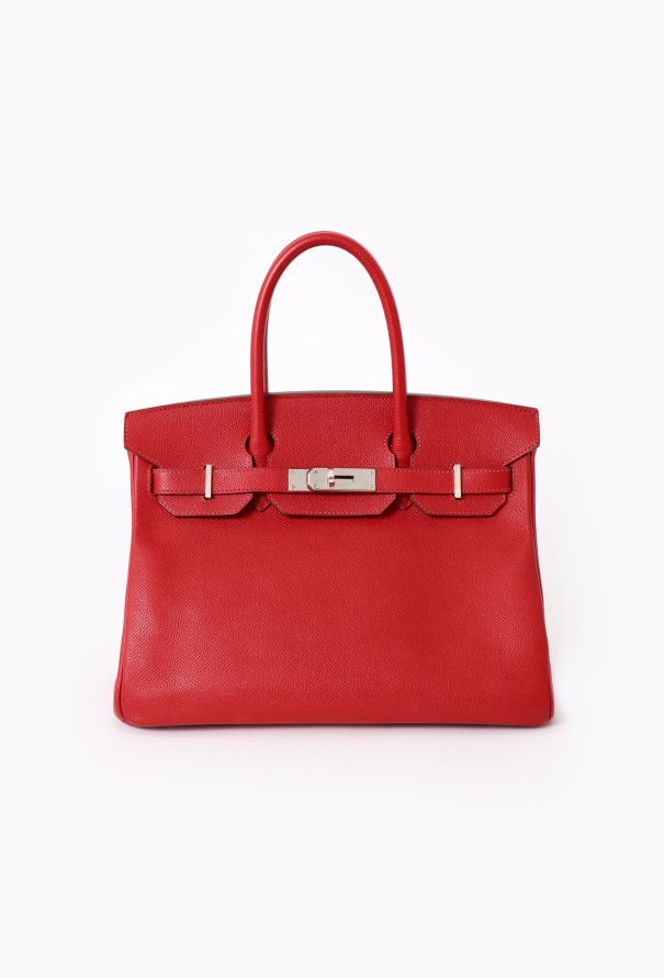 Hermes Red Epsom Birkin 30