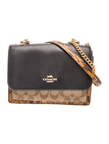 Coach Leather Shoulder Bag
