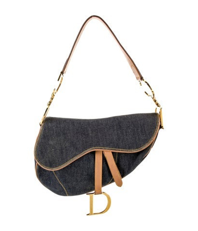 Dior Dior Denim Shoulder Bag Vintage