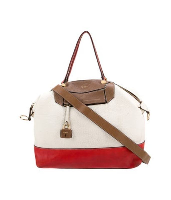 Furla Leather Top Handle Bag