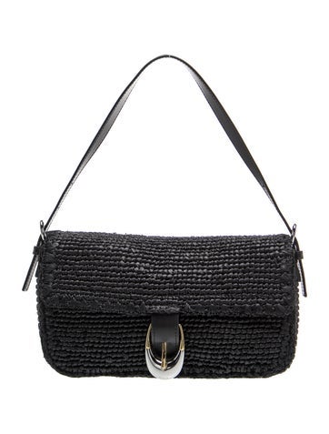Raffia Shoulder Bag