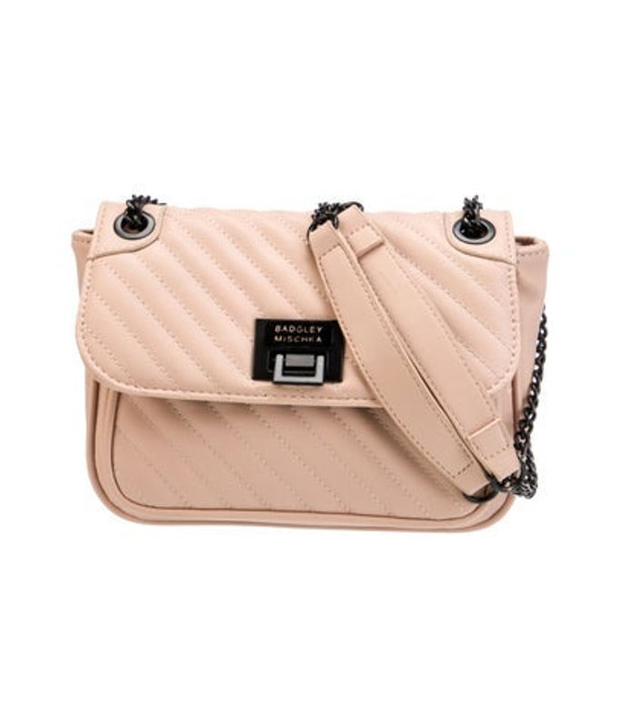 Badgley Mischka Mischka Leather Shoulder Bag