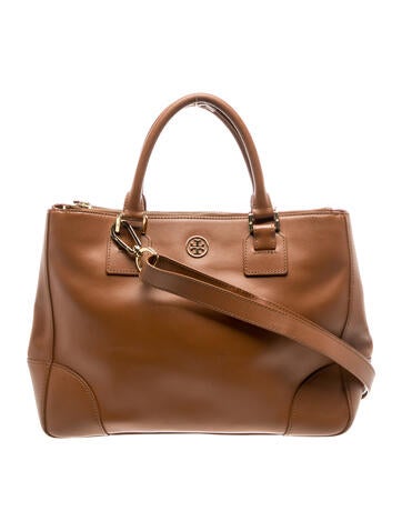 Leather Top Handle Bag