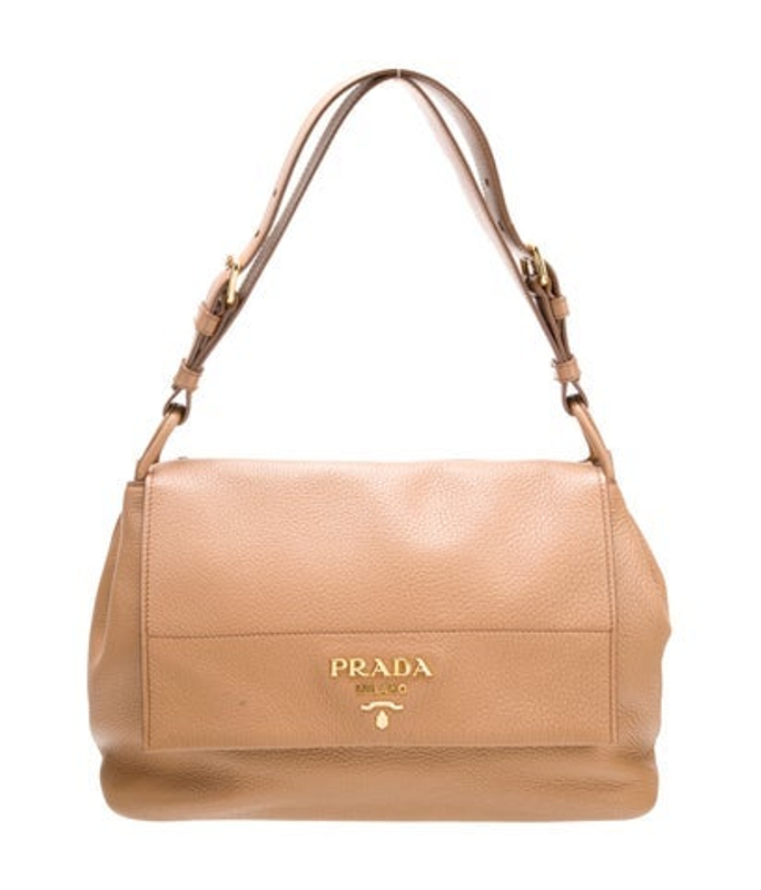 Prada Vitello Daino Leather Shoulder Bag