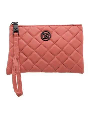 Badgley Mischka Vegan Leather Clutch