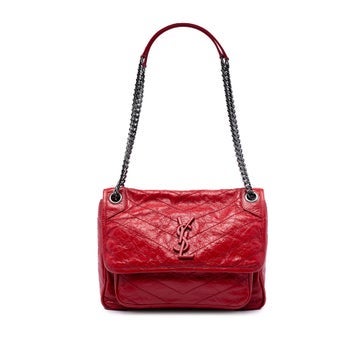 Calf Leather Medium Crinkled Calfskin Niki