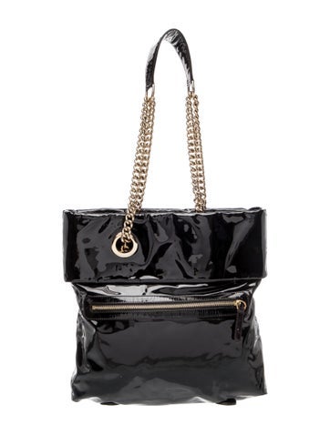 Patent Leather Shoulder Bag