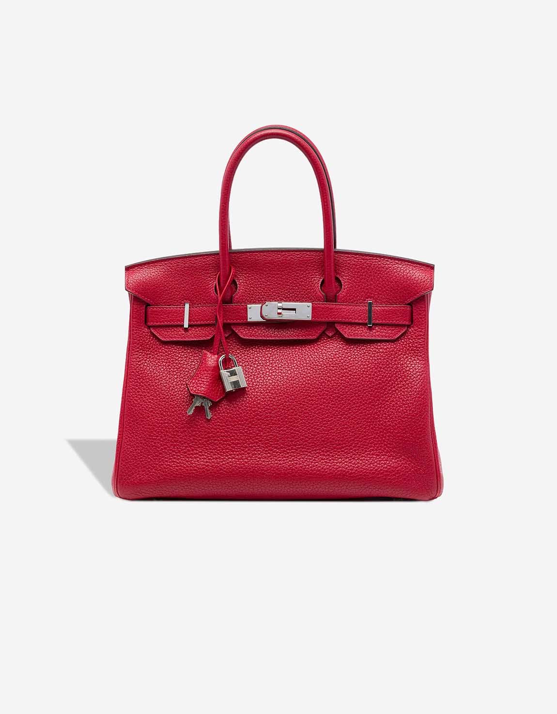 Hermes 
		Birkin 30 Clémence Rouge Garance    