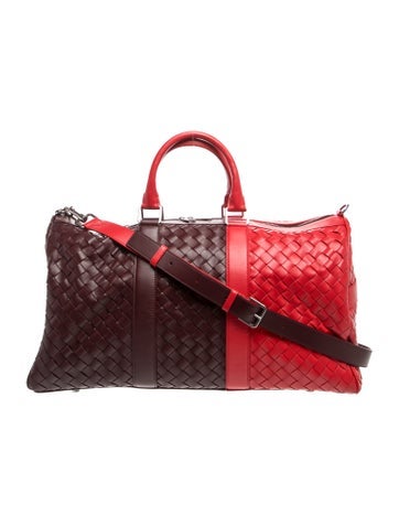 Intrecciato Weekender Bag