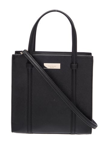Leather Top Handle Bag w/ Tags