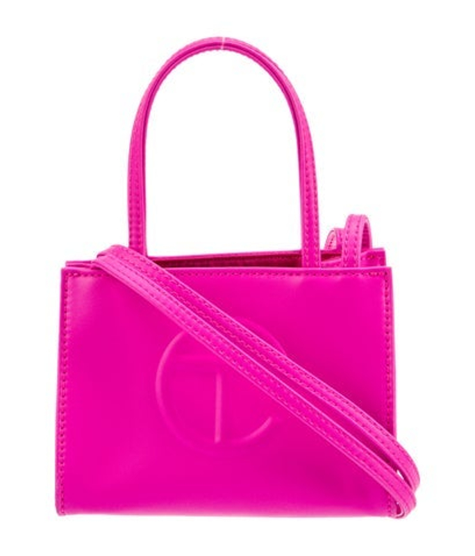 Telfar Vegan Leather Small Azalea Shopping Bag Small