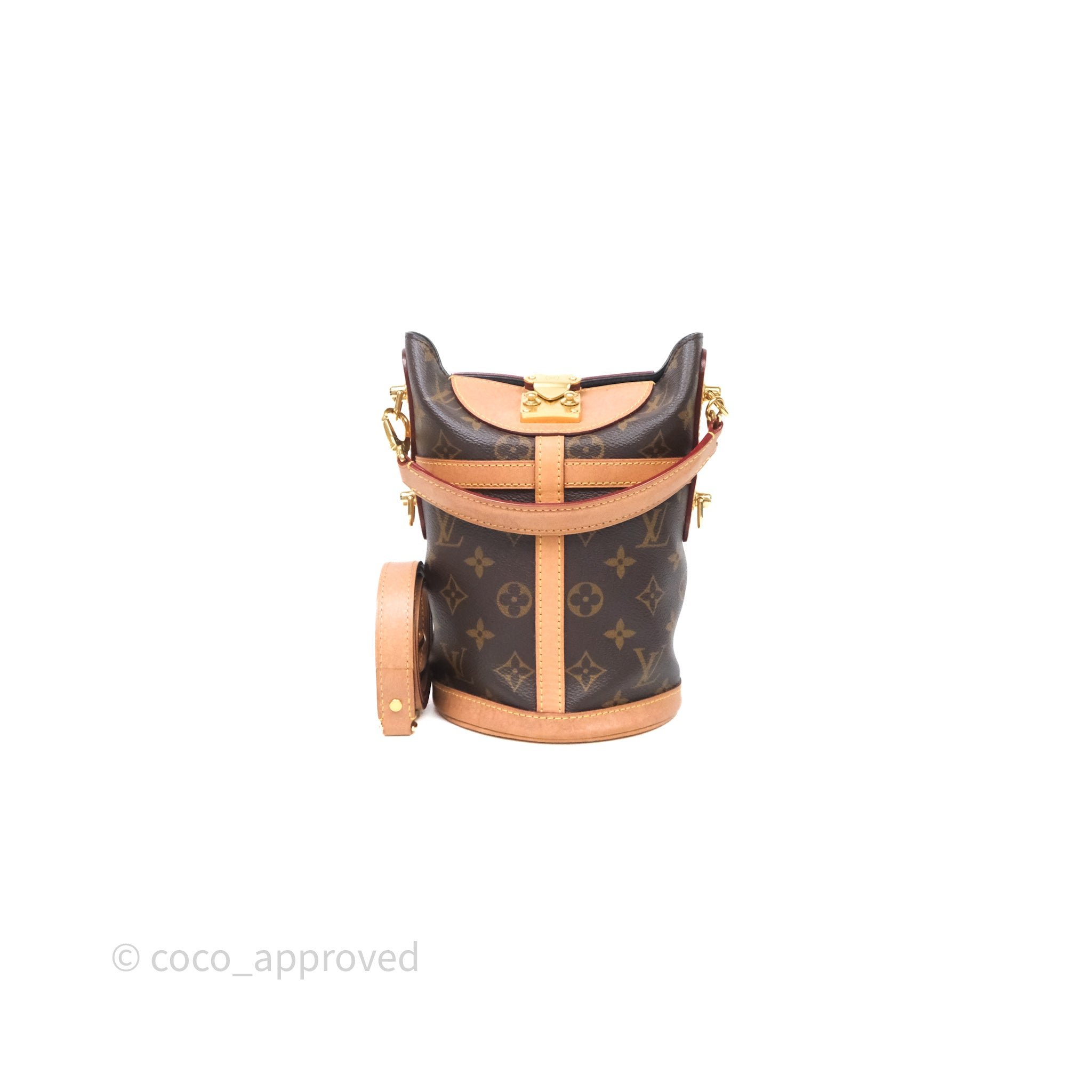 Louis Vuitton Duffle Bucket Bag Monogram Canvas