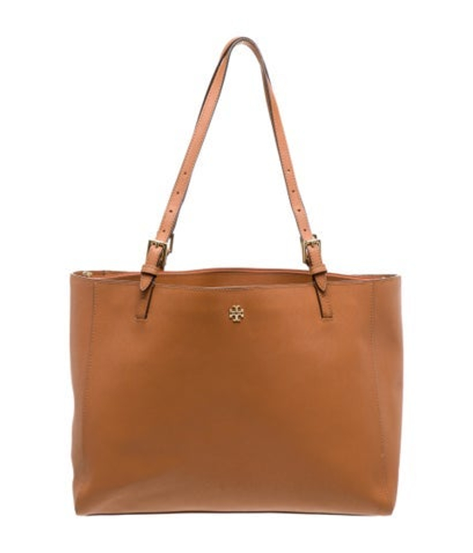 Tory Burch Burch Saffiano Leather Tote