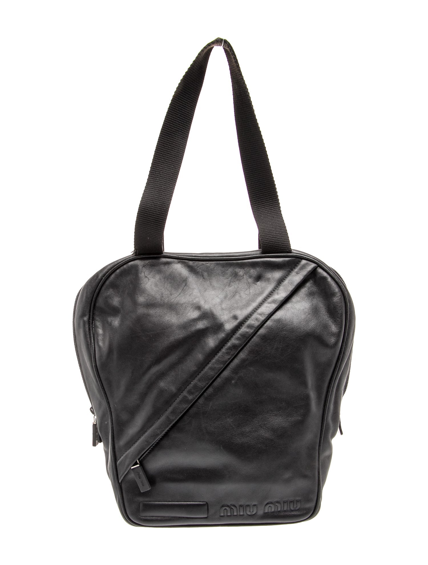 Miu Miu Leather Shoulder Bag Vintage