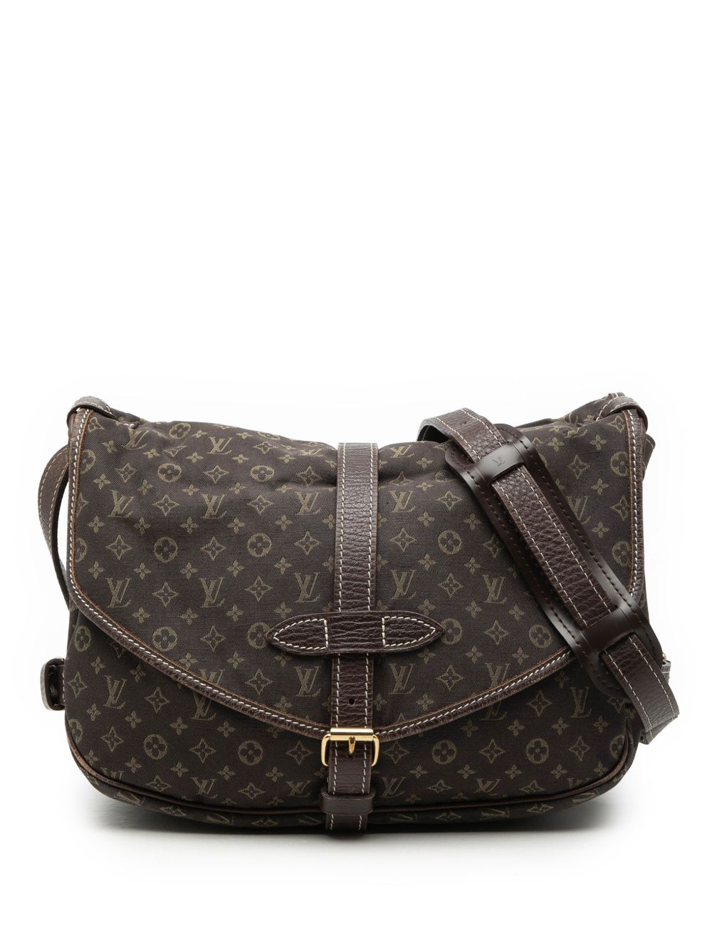 2009 Monogram Mini Lin Saumur 30 crossbody bag