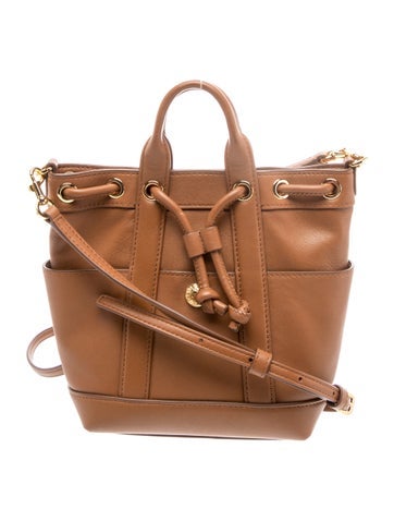 Leather Top Handle Bag w/ Tags