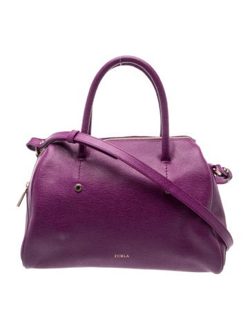 Leather Top Handle Bag