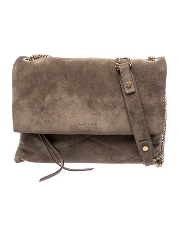 Lanvin Suede Shoulder Bag