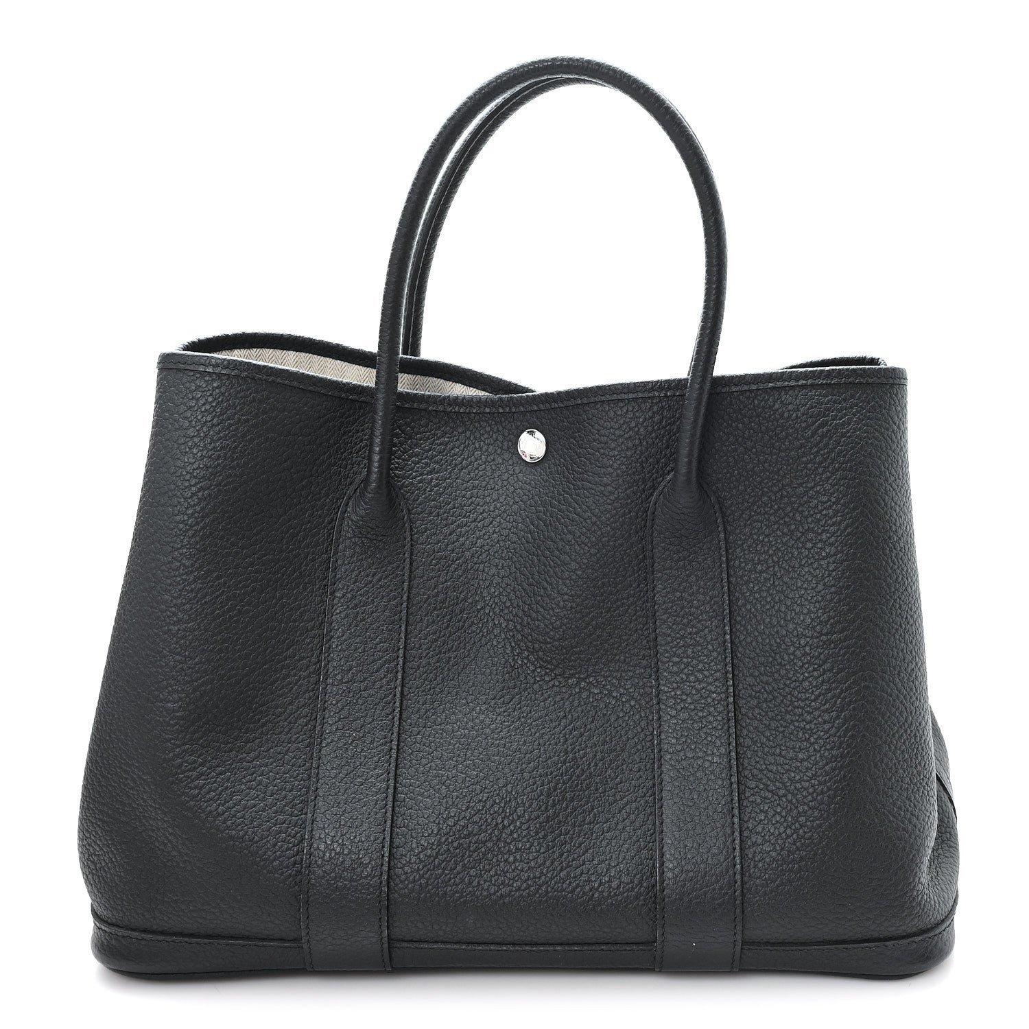Hermes Negonda Garden Party Tote 36 MM Black