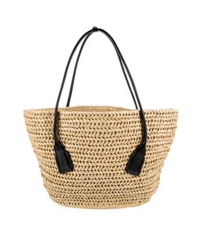 Bottega Veneta Veneta Raffia Arco Large