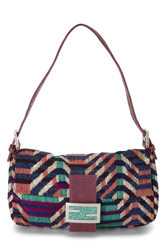 Multicolor Beaded Baguette