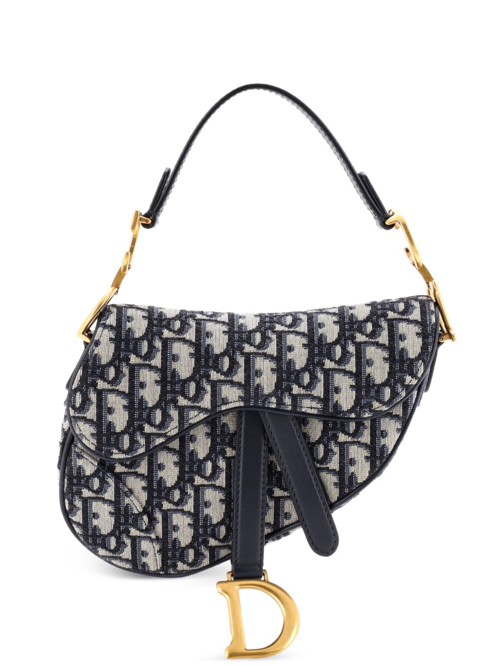 Saddle Handbag Oblique Canvas Mini shoulder bag