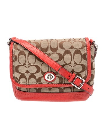 Coach Canvas Messenger Bag