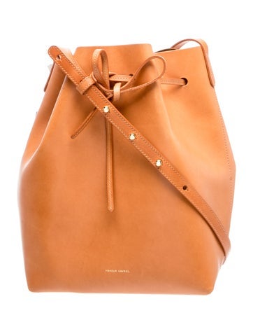 Leather Bucket Bag