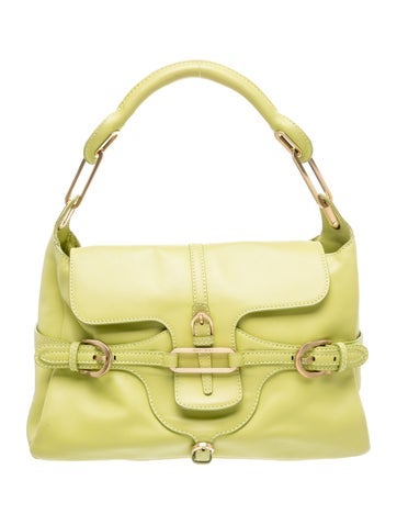Leather Top Handle Bag