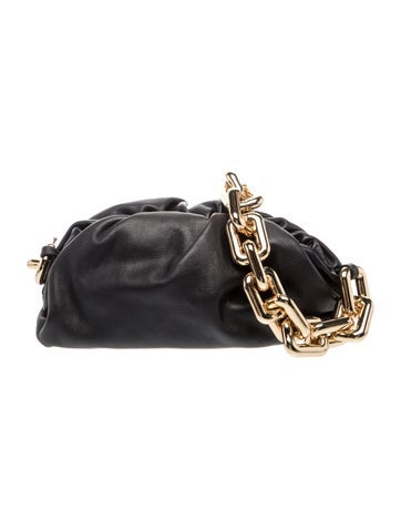 Bottega Veneta Leather Chain Pouch
