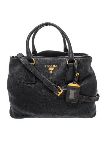 Vitello Daino Leather Top Handle Bag