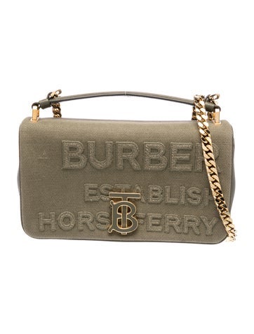 TB Monogram Horseferry Print Small Lola Bag