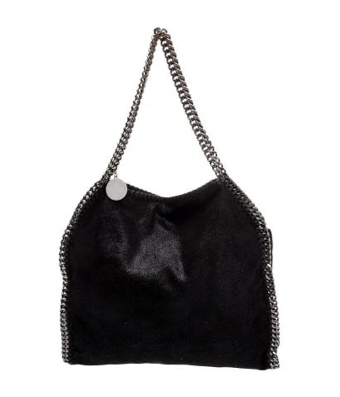 Stella McCartney Mccartney Vegetarian Suede Shoulder Bag