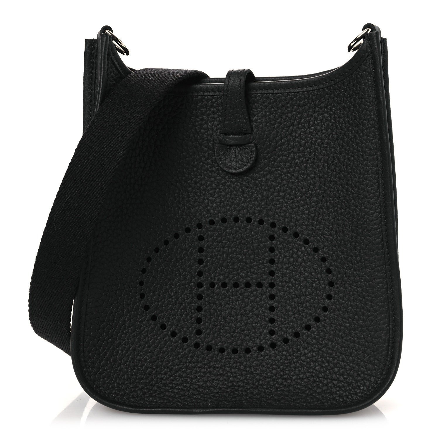 Hermes Hermes Taurillon Clemence Evelyne TPM Black