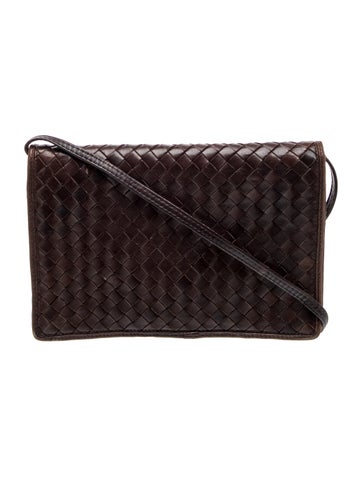 Intrecciato Crossbody Bag Vintage