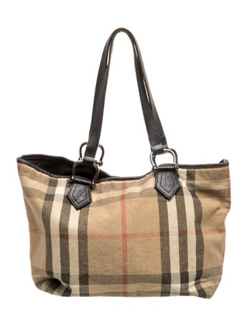 House Check Shoulder Bag