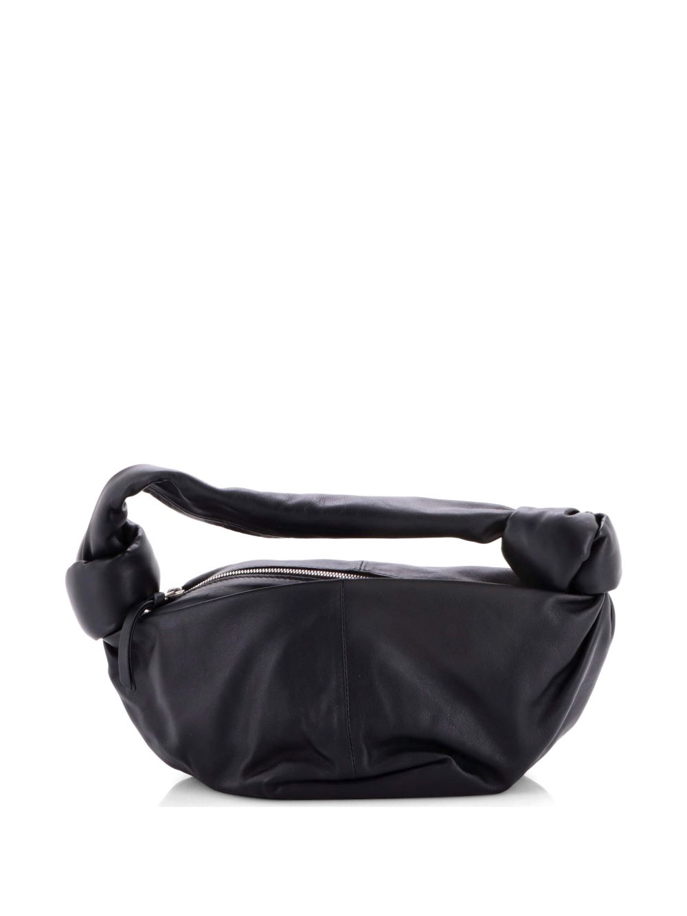 Double Knot Leather Mini hobo bag