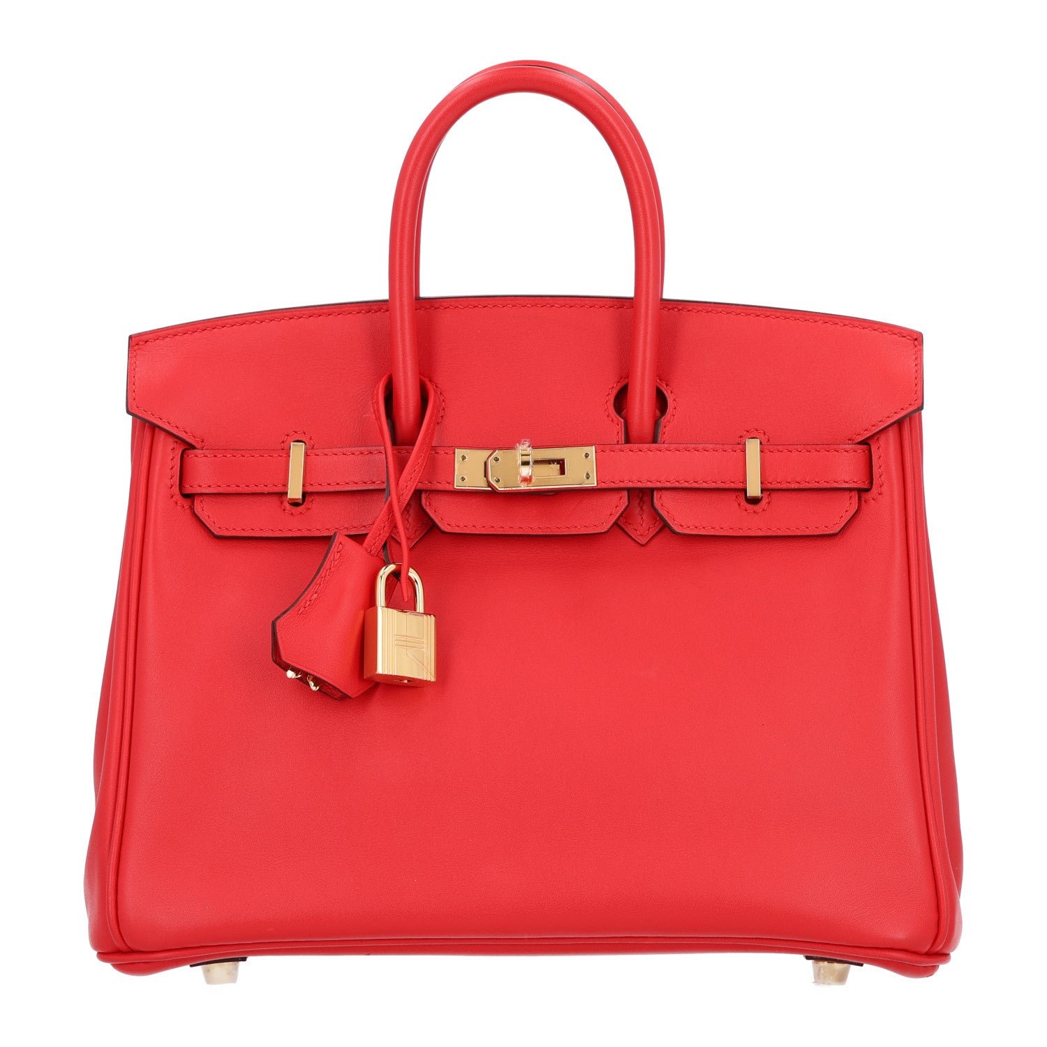Hermes Swift Birkin 25 Rouge De Coeur