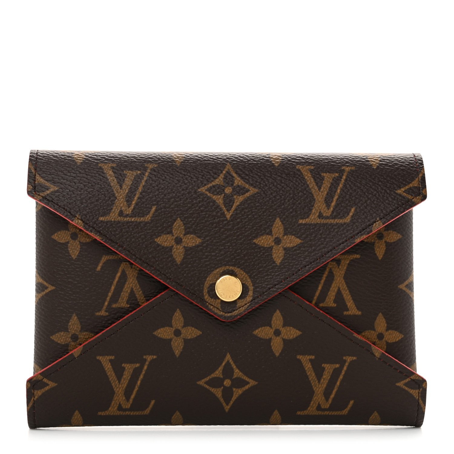 Louis Vuitton Monogram Medium Kirigami Pochette Insert Coquelicot