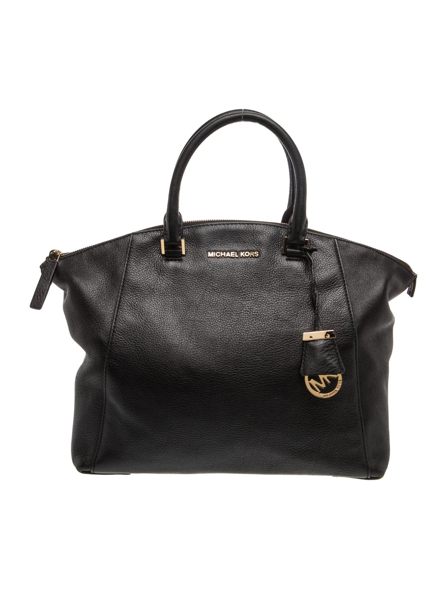 Leather Top Handle Bag