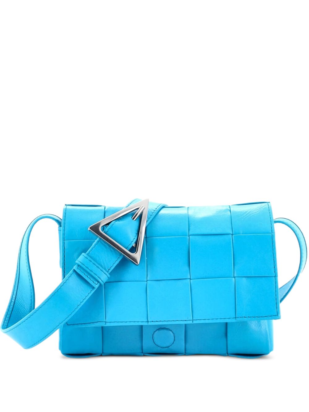 Cassette Maxi Intrecciato Leather Small crossbody bag
