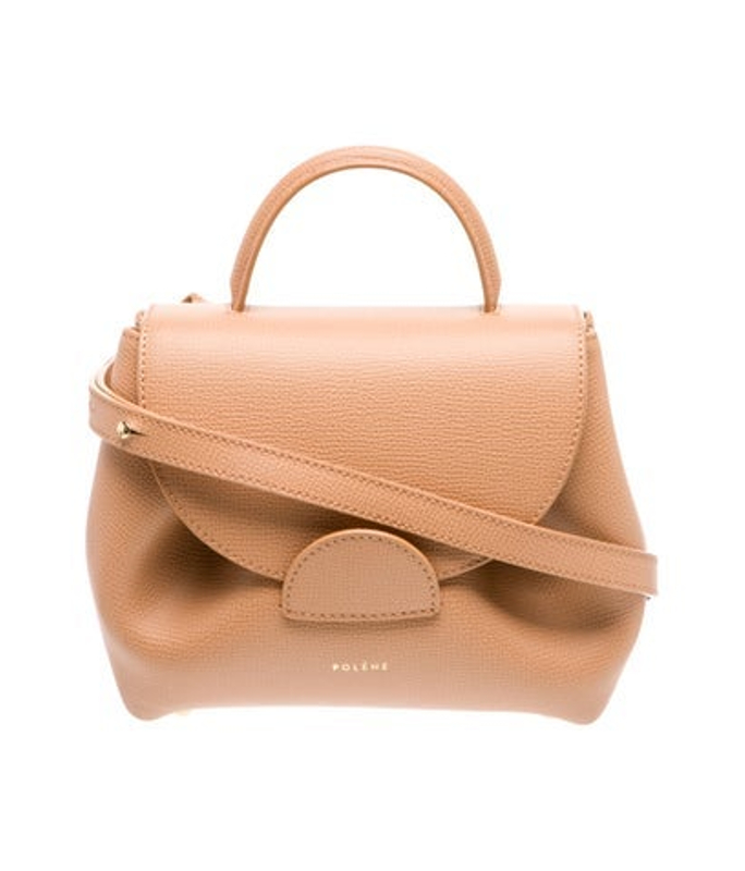 Polene Leather Crossbody Bag