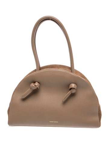Leather Top Handle Bag