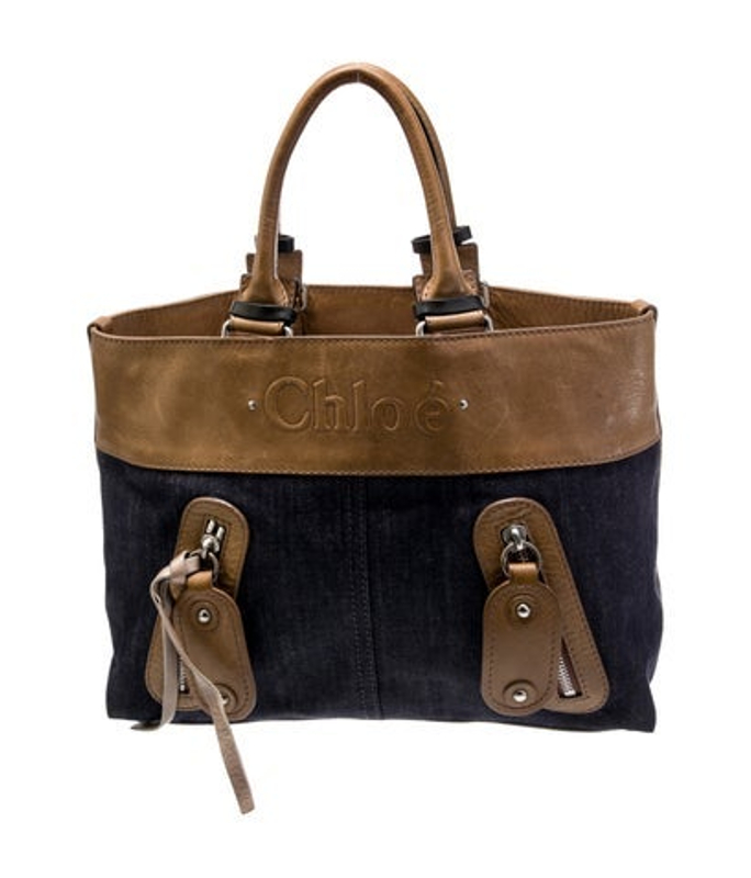 Chloe Denim Top Handle Bag