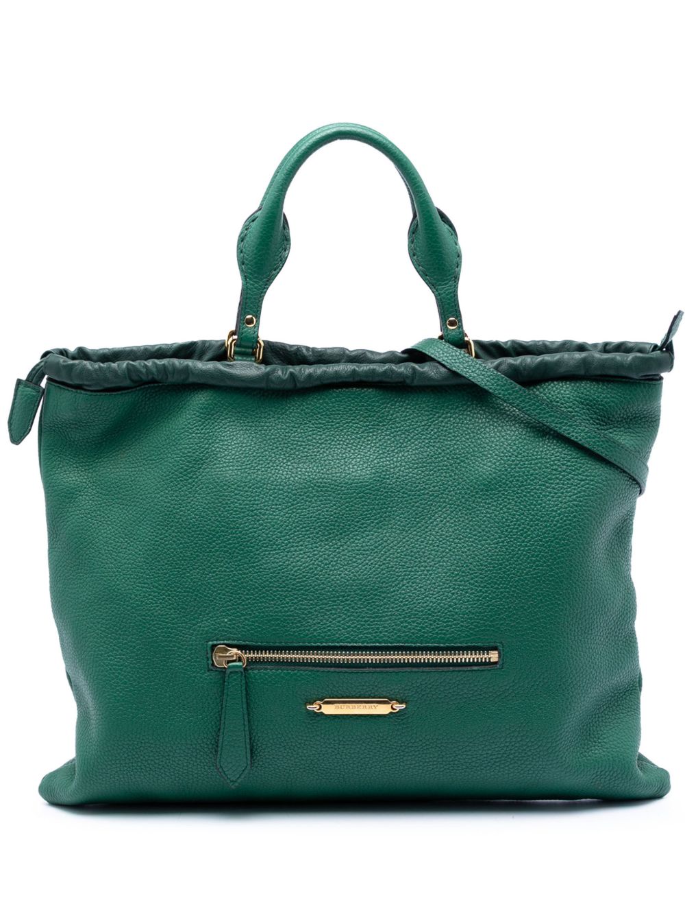 Burberry 2000-2017 Leather Big Crush Convertible Tote satchel