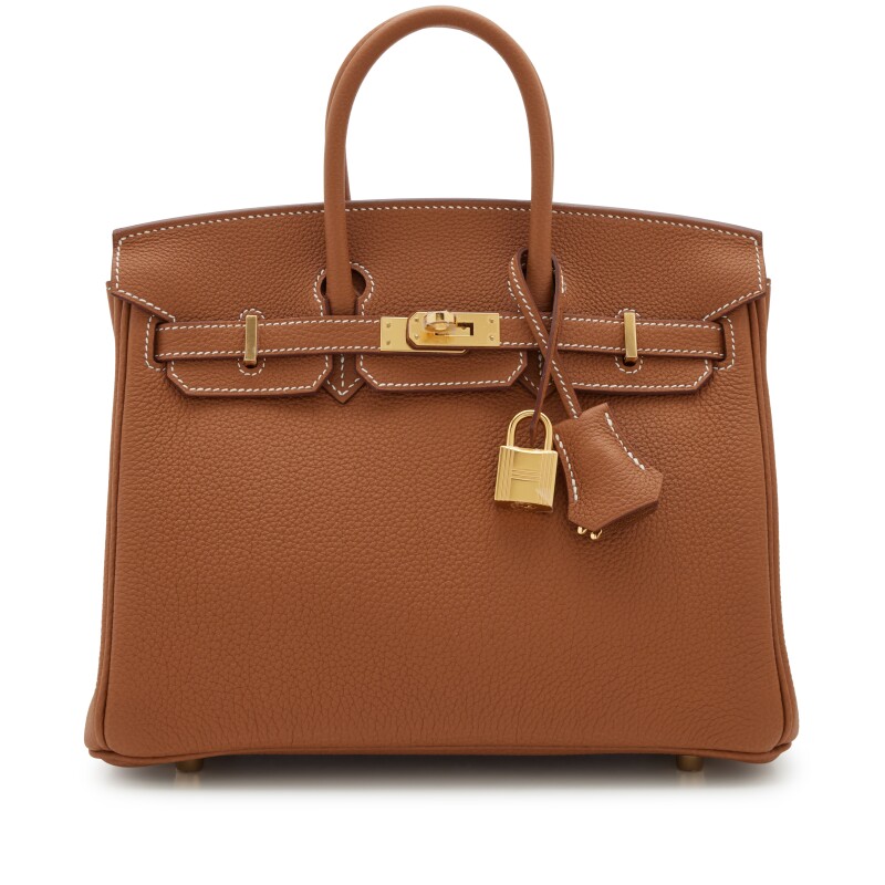 Hermes Gold Togo Birkin 25 Gold Hardware